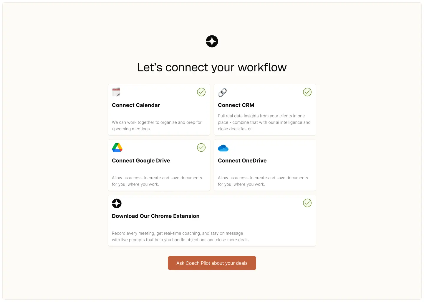 Onboarding step 5